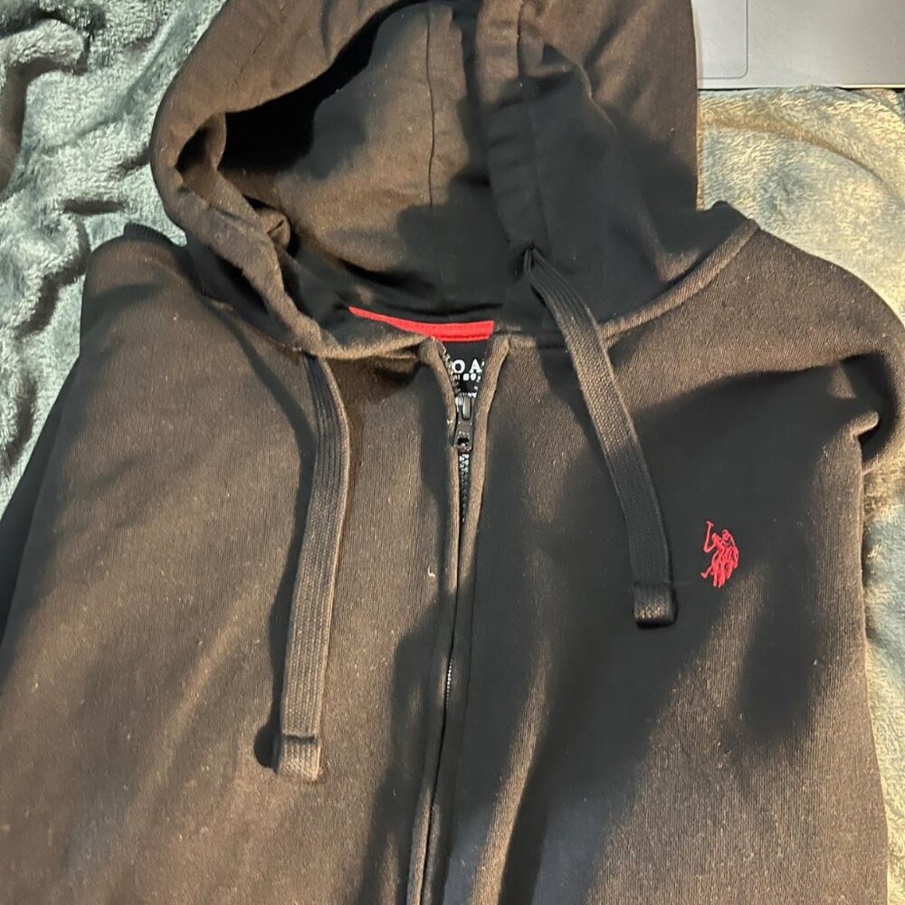 US Polo Assoc. Mens Zip Up Hoodie XL